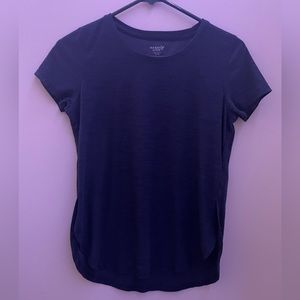 Old Navy Active Breathe On Shirt Blue Solid